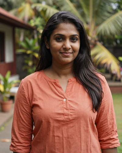 Nishadi, a warm Sri Lankan Tamil woman from Jaffna seeking genuine connection on Skobbler Asian Dating