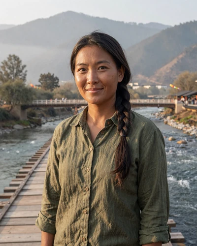 Dechen Wangmo, a confident Bhutanese woman from Punakha seeking a genuine connection on Skobbler
