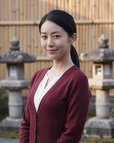 Aiko, an elegant Japanese woman from Kyoto ready for a committed relationship on Skobbler