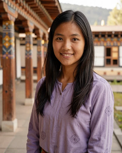 Tshering Dema, a warm Bhutanese woman from Thimphu seeking a serious relationship on Skobbler