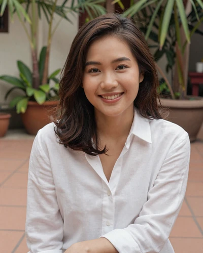 Thu Trang, a 28-year-old Vietnamese woman from Hanoi looking for genuine love on Skobbler dating platform